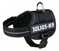 Julius k9 Power-harnas / tuig voor labels zwart
