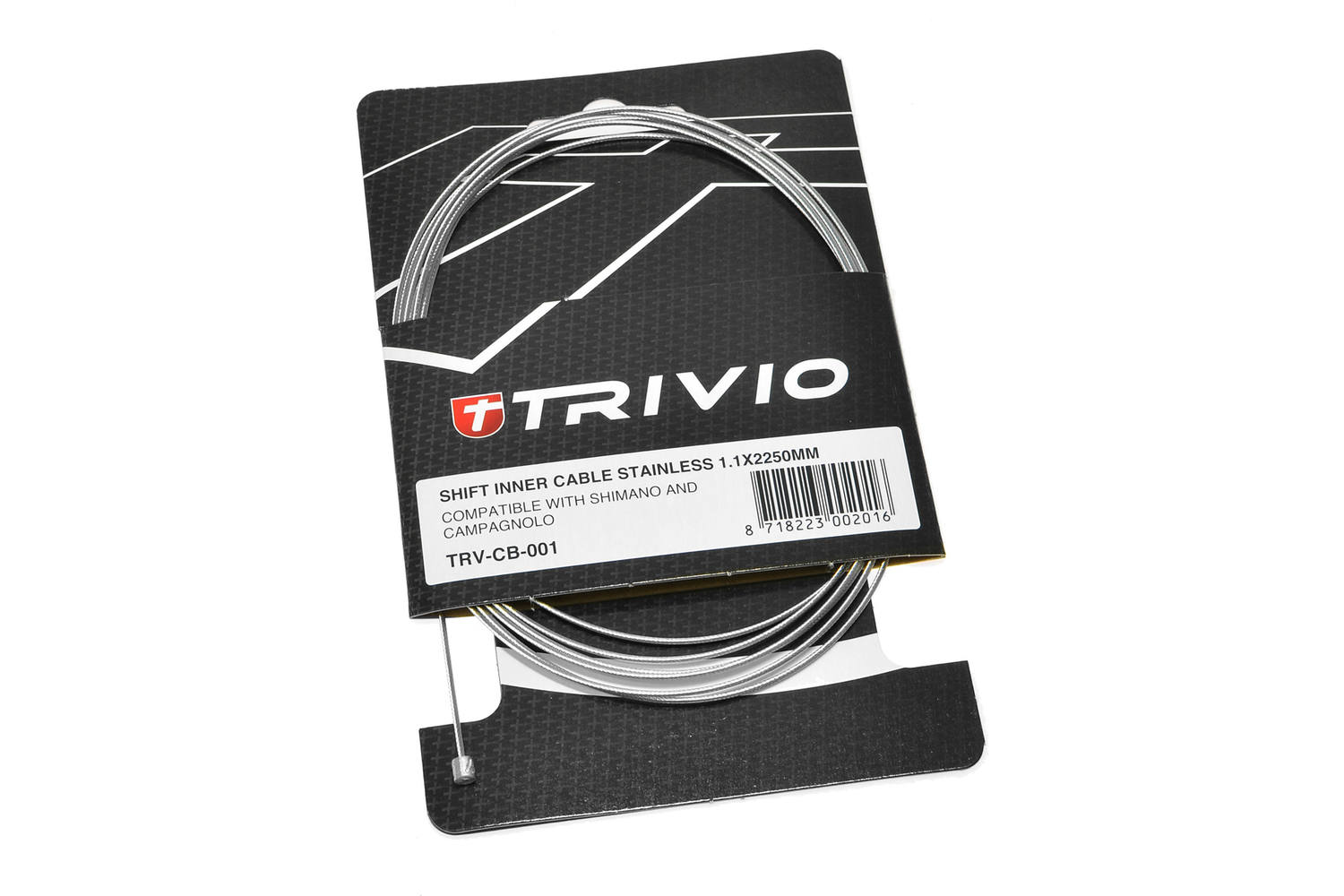 Trivio - derailleur binnenkabel rvs 1.1x2250mm - 20 st.