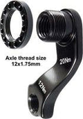 derailleurhanger GH-199 KTM 60 mm zwart