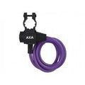 Axa Kabelslot Zipp 120/8 Paars