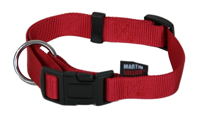 martin halsband basic nylon rood