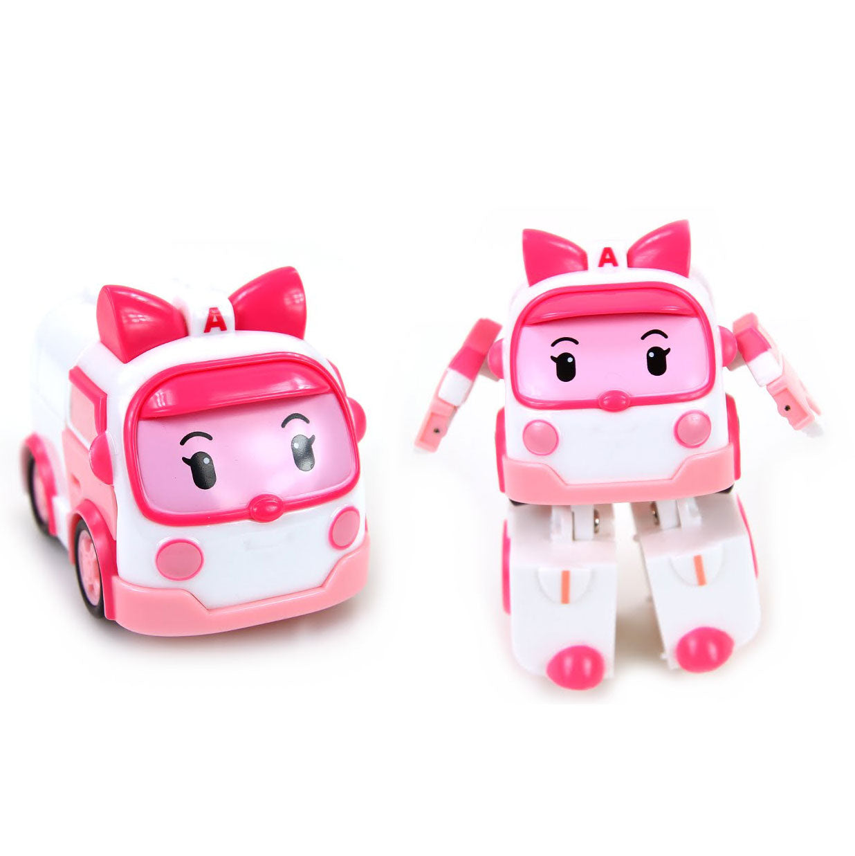 Robocar Poli Transforming Robot Amber