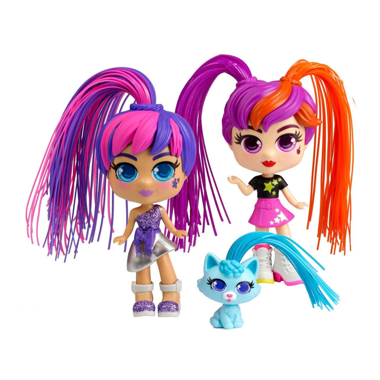 Silverlit Curli Girls Twin Set Julli, Jolli & katje Skye