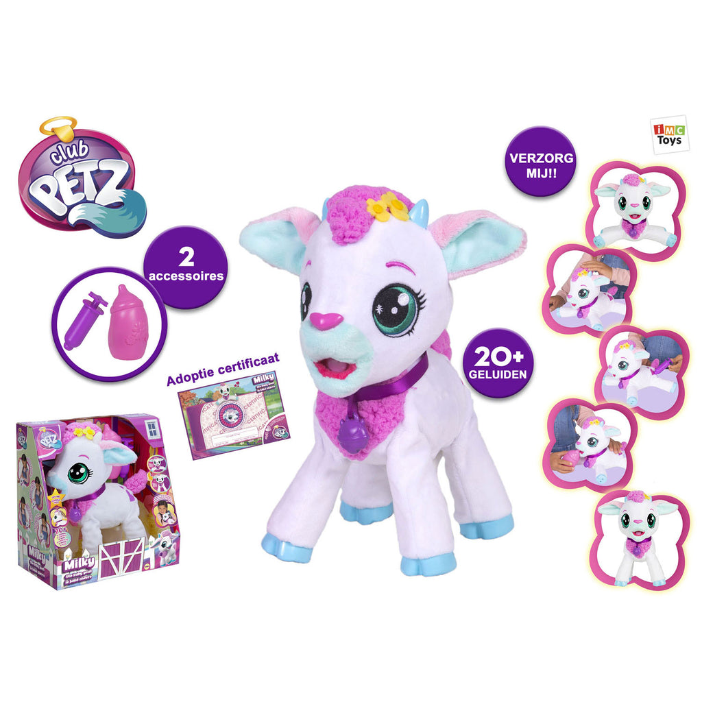 Spectron Milky het Geitje Interactieve Knuffel