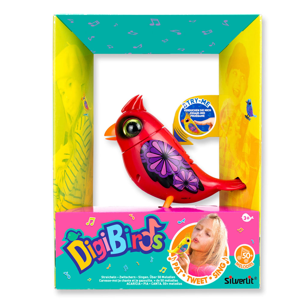 Silverlit DigiBirds Cardinal Vogel Interactief