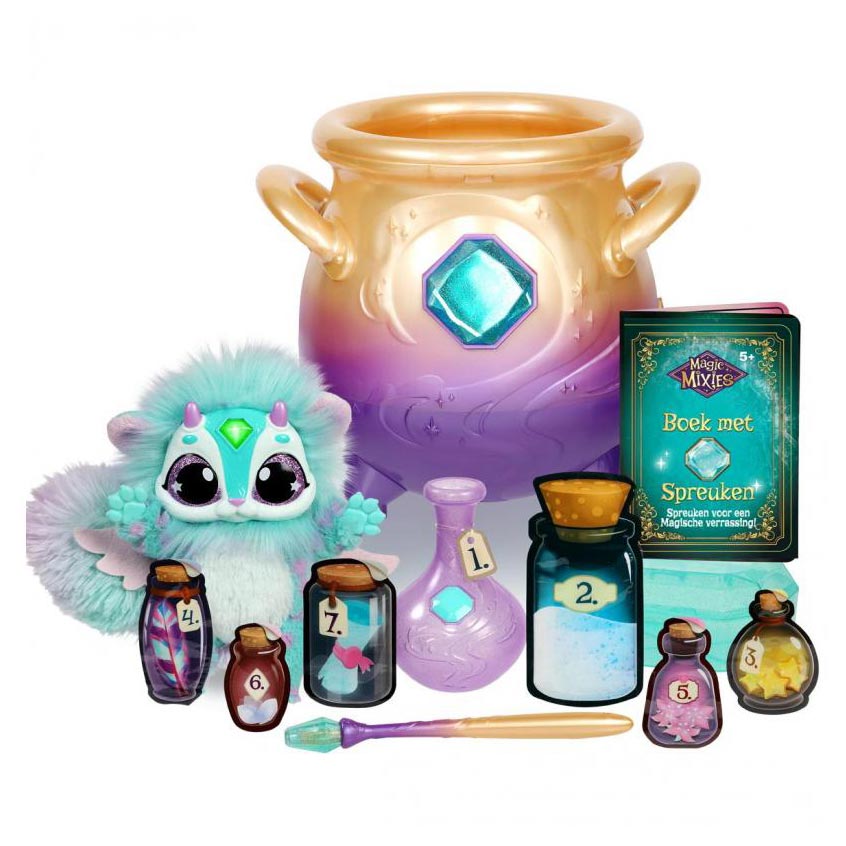 Spectron Mixies Magische Ketel met Echte Mist Blauw