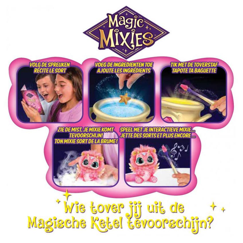 Spectron Mixies Magische Ketel met Echte Mist Blauw