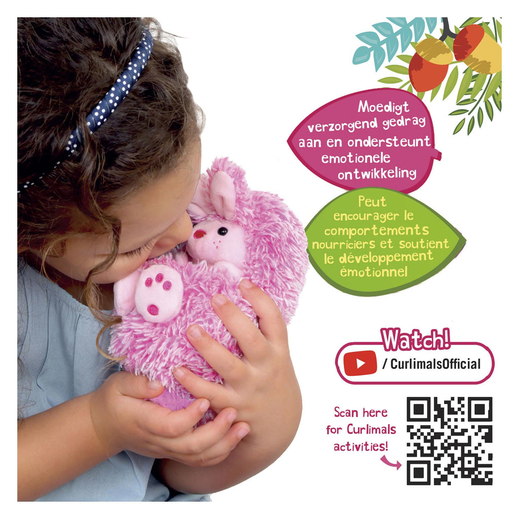 Spectron Curlimals Konijn Interactieve Knuffel