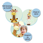 Spectron Georgina The Giraffe Interatieve Knuffel Pluche