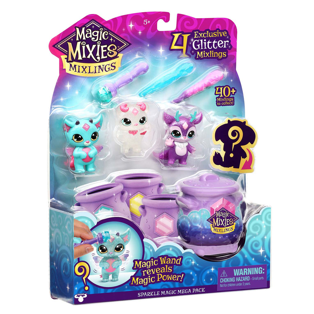 Moose Toys Mixies Mixlings Mega Pack 4 Mixlings