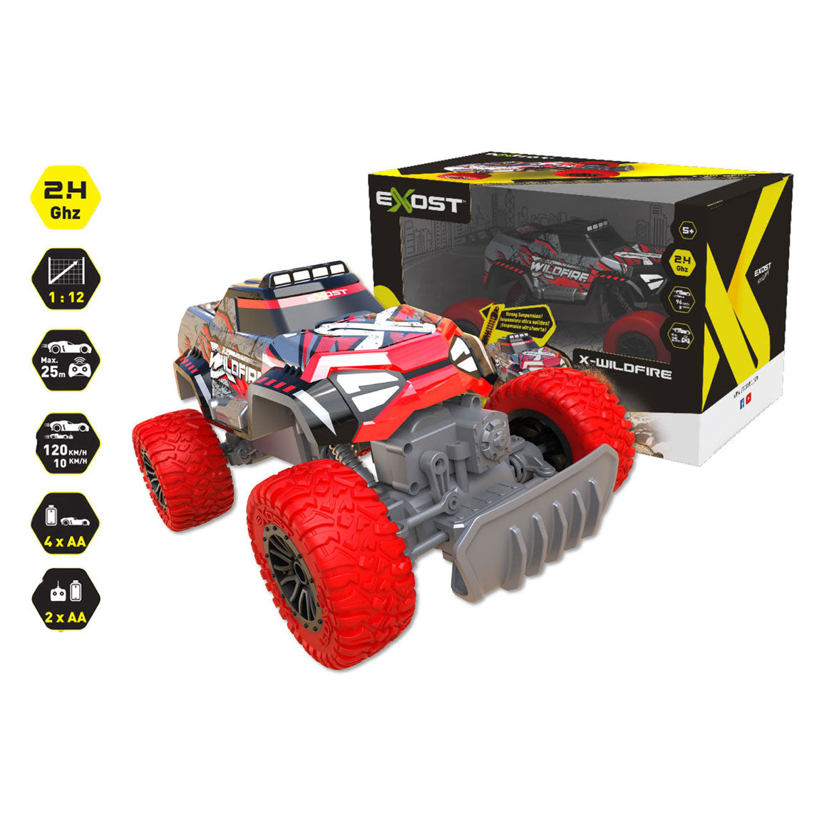 Spectron Exost X-Wildfire RC Bestuurbare Auto