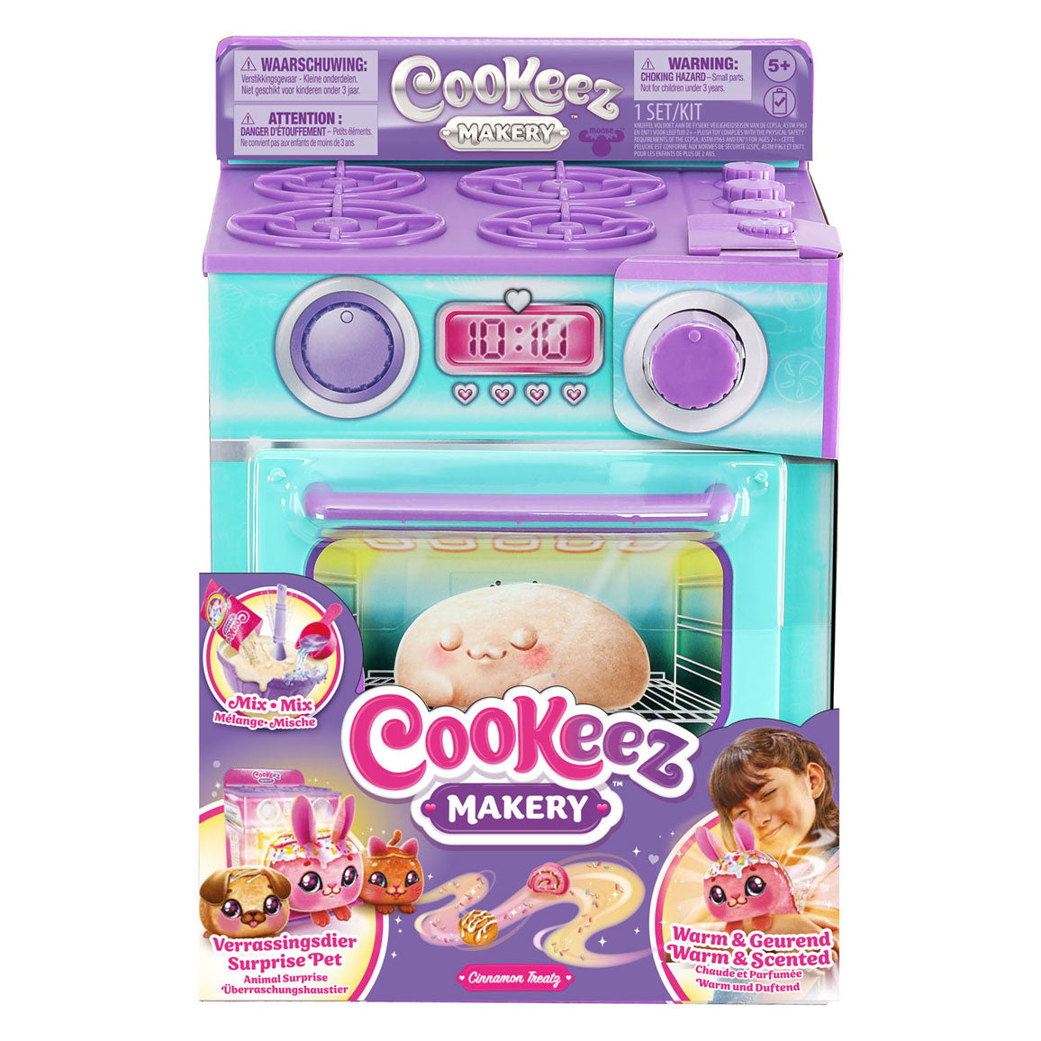 Moose Toys Cookeez Makery Maak je Knuffel Brood