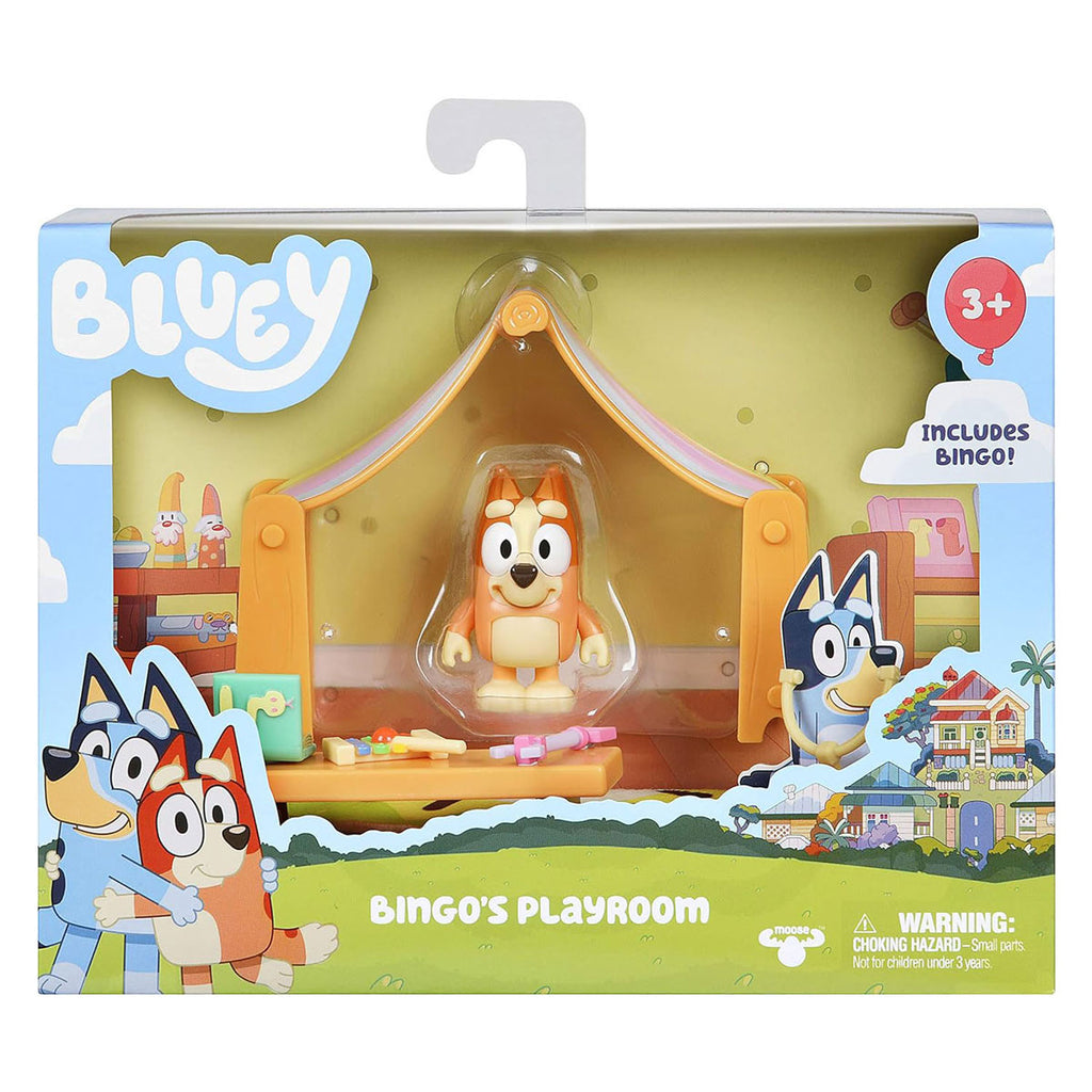 Moose Toys Bluey Mini Speelset Bingo's Speelkamer