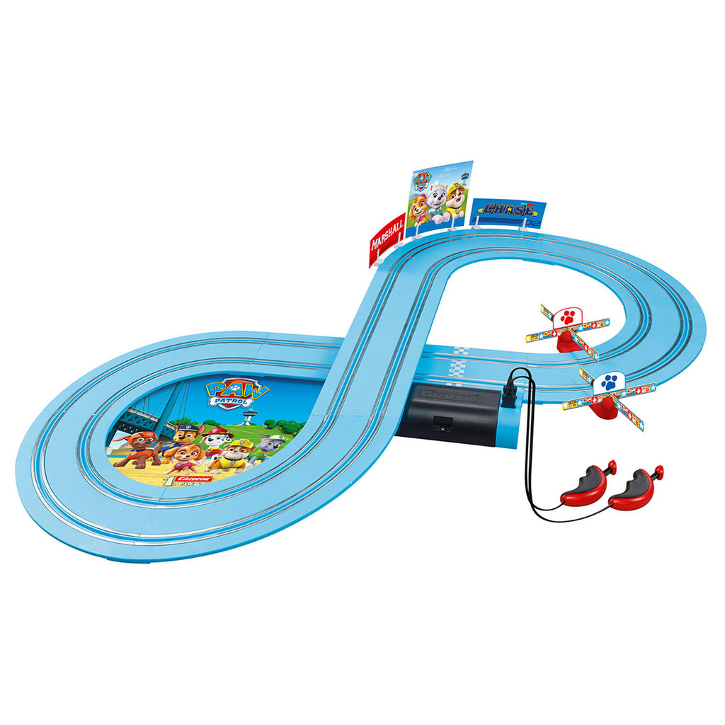 carrera first paw patrol racebaan + 2 auto's en 2 controllers 240 cm