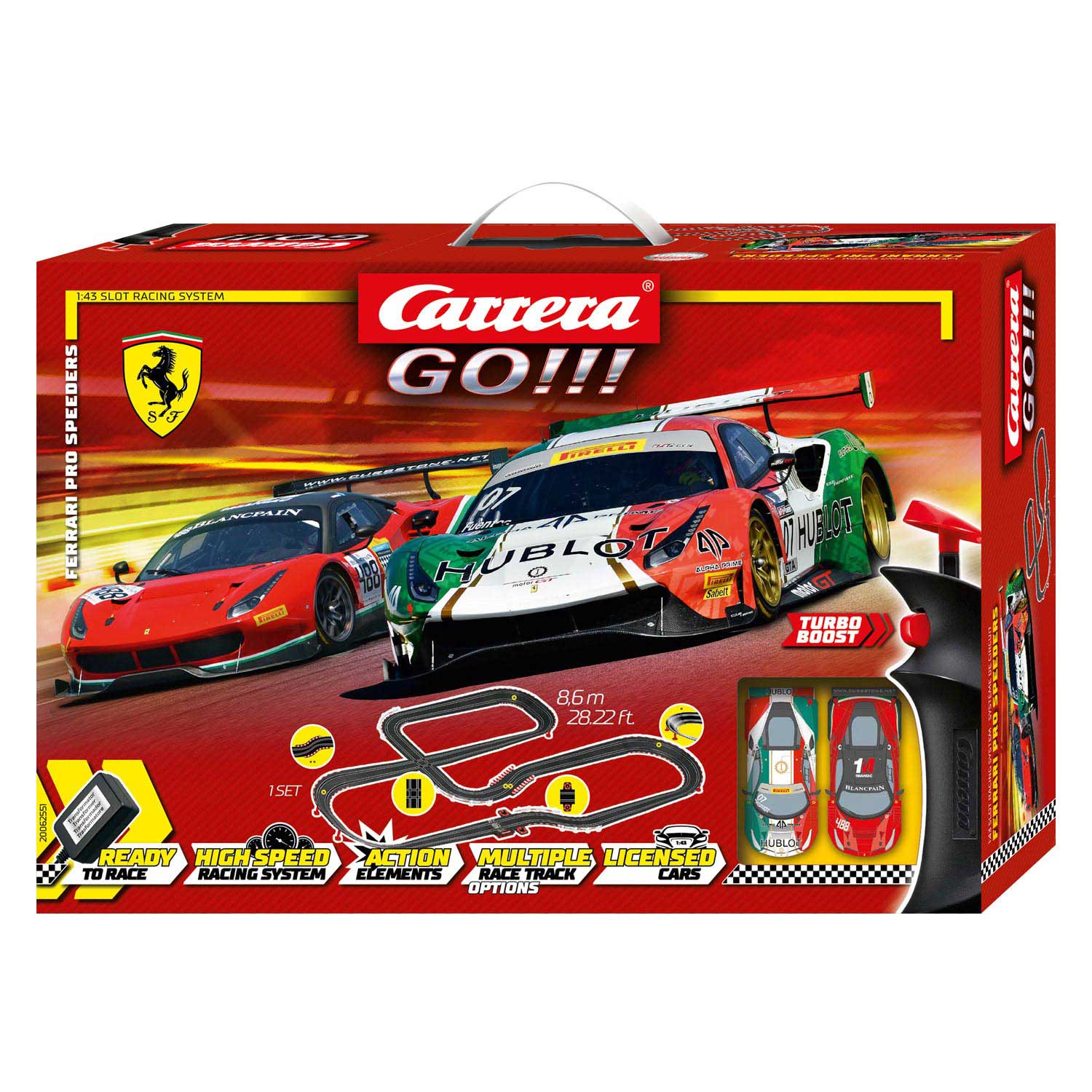 Carrera GO!!! Racebaan Ferrari Speeders