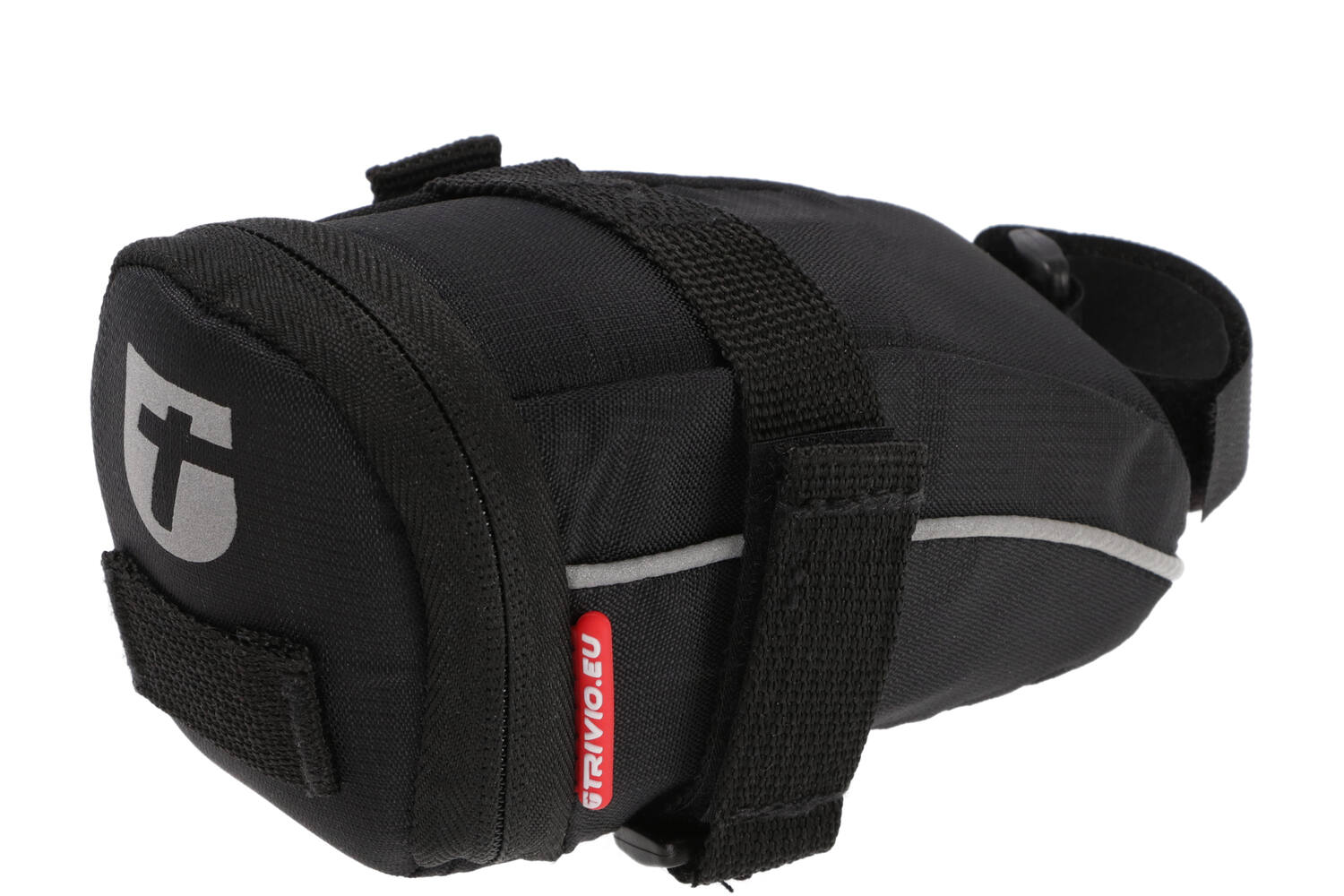 Trivio - ready to ride zadeltas + binnenband + co2 patroon met opzetstuk + bandenlichter set