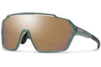 Smith - shift mag bril alpine green chrom rose gold mirror