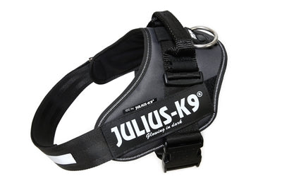 Julius k9 Idc power-harnas / tuig voor labels antraciet