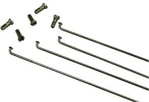 Alpina spaak 13x240 rvs per gros zonder nippels
