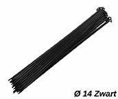 Spaken 14-275 Rvs Zwart (P100)