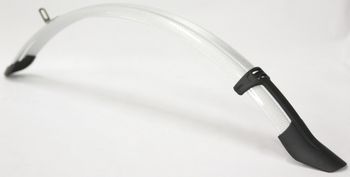 Gazelle "Voorspatbord 28" Pvc B50G Diamant Zilver"