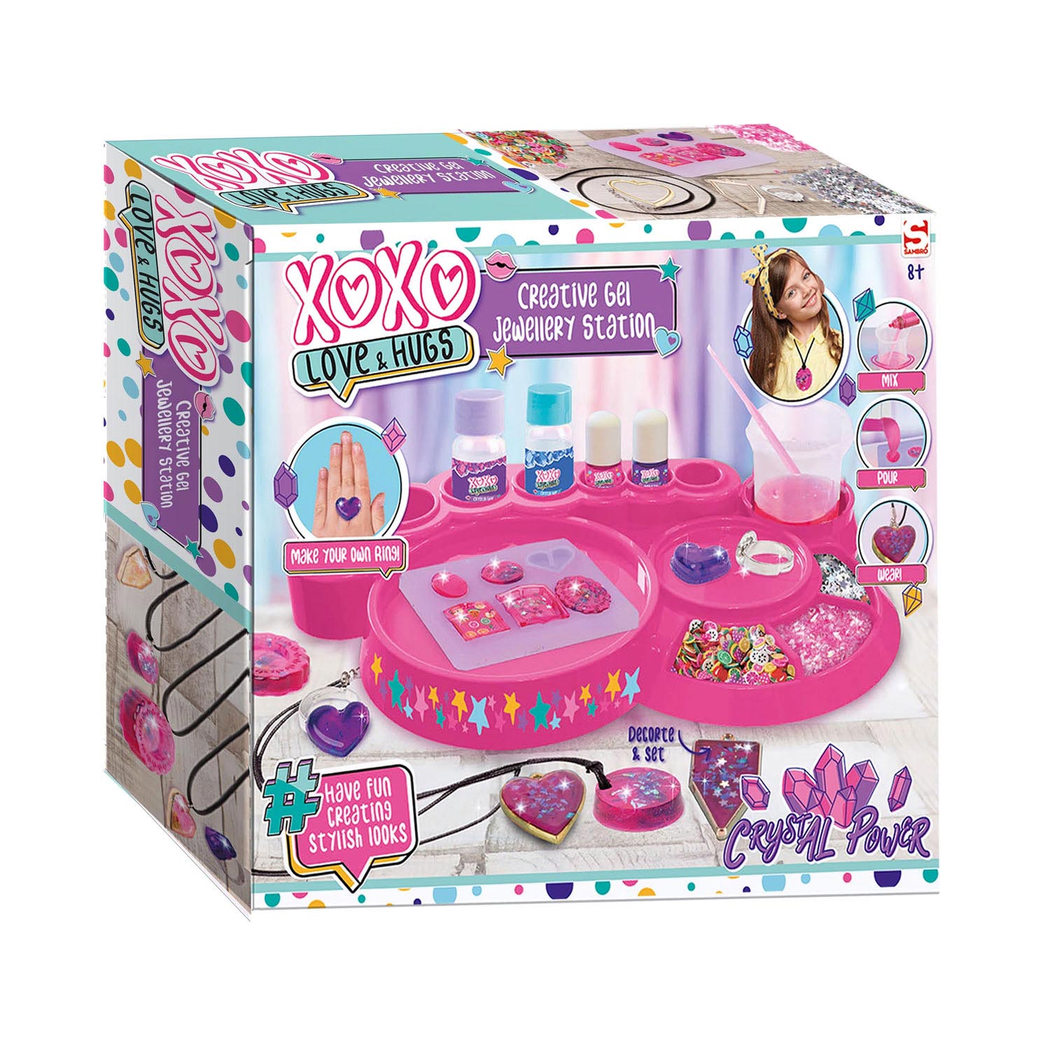 Sambro XOXO Kristal Sieraden Maken