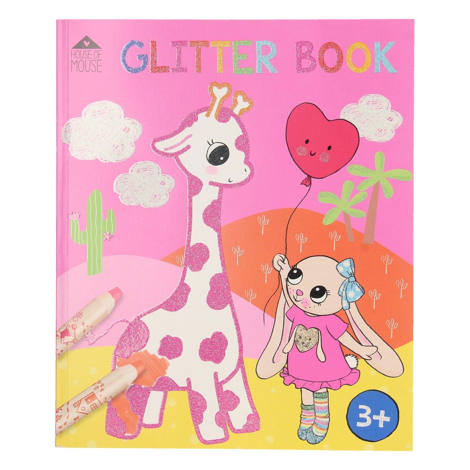 Sambro Gliiter Kleurboek Dikke Lijnen