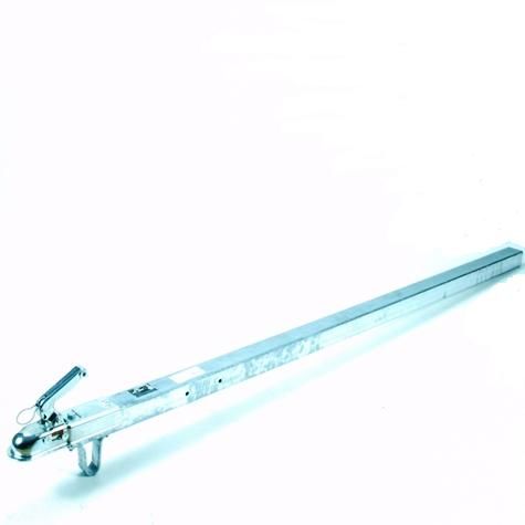 Dissel + kopp. vierkant 60mm 750 kg 2m