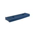 Bootzijsteun BLAUW 296 x 100 x 30 mm.