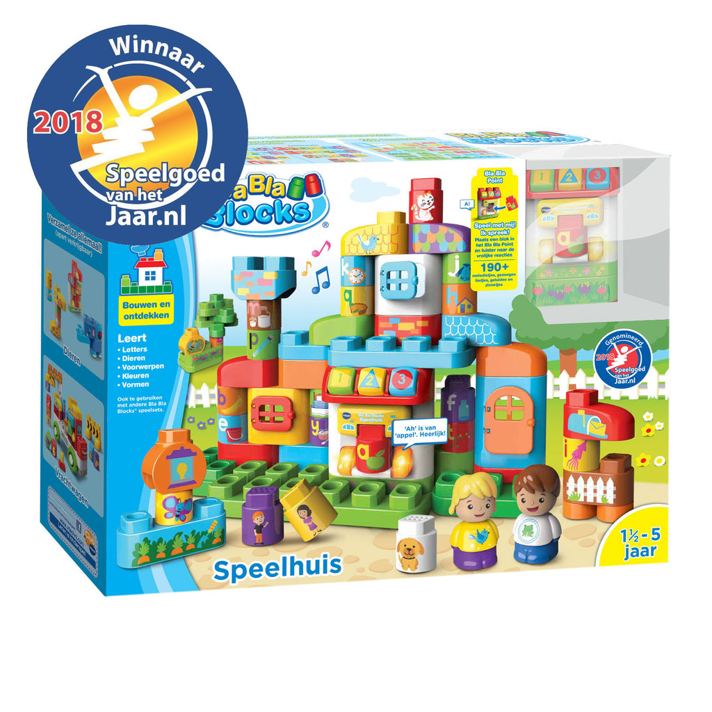 VTech Bla Bla Blocks Speelhuis