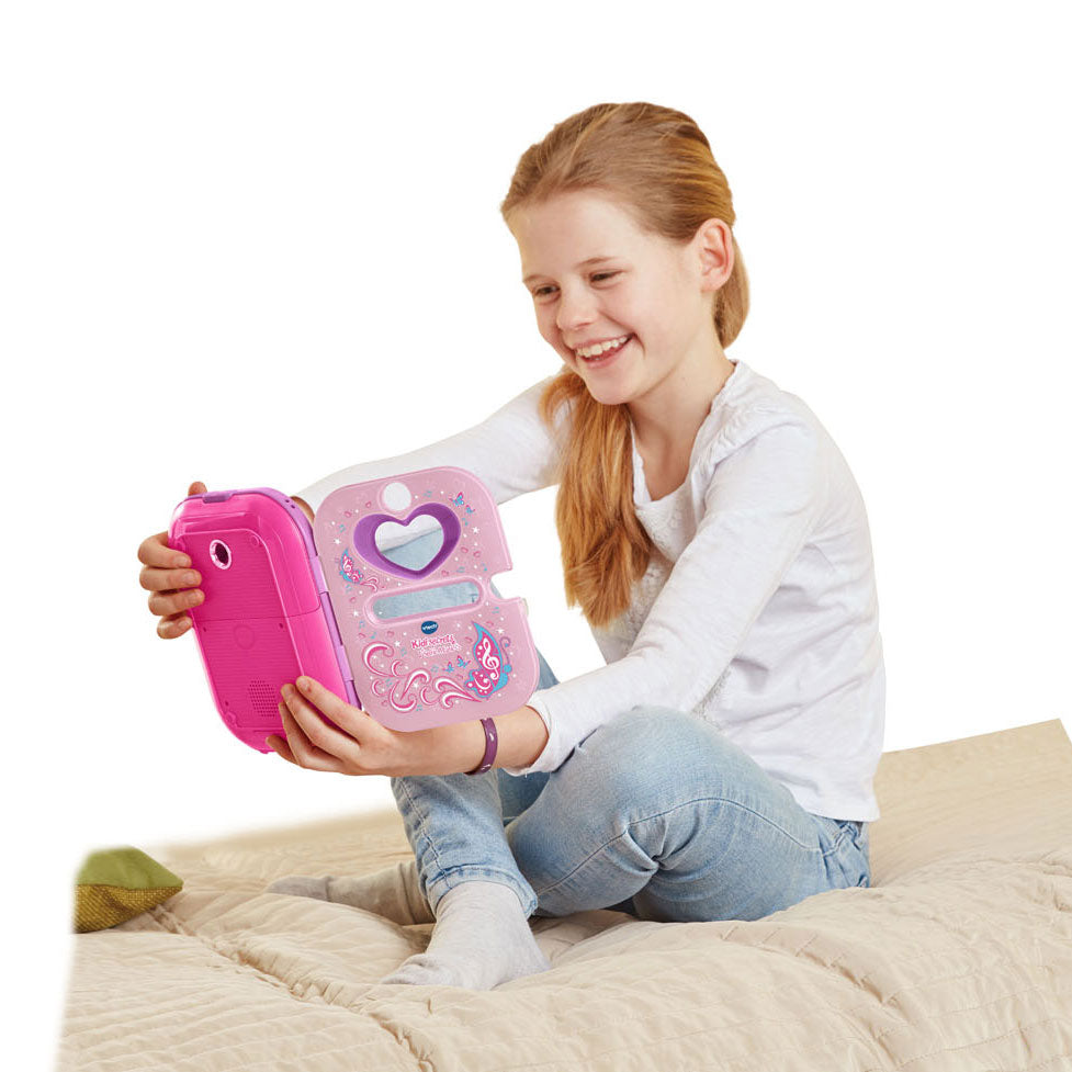 VTech Interactief dagboek Kidisecrets Selfie Music meisjes roze