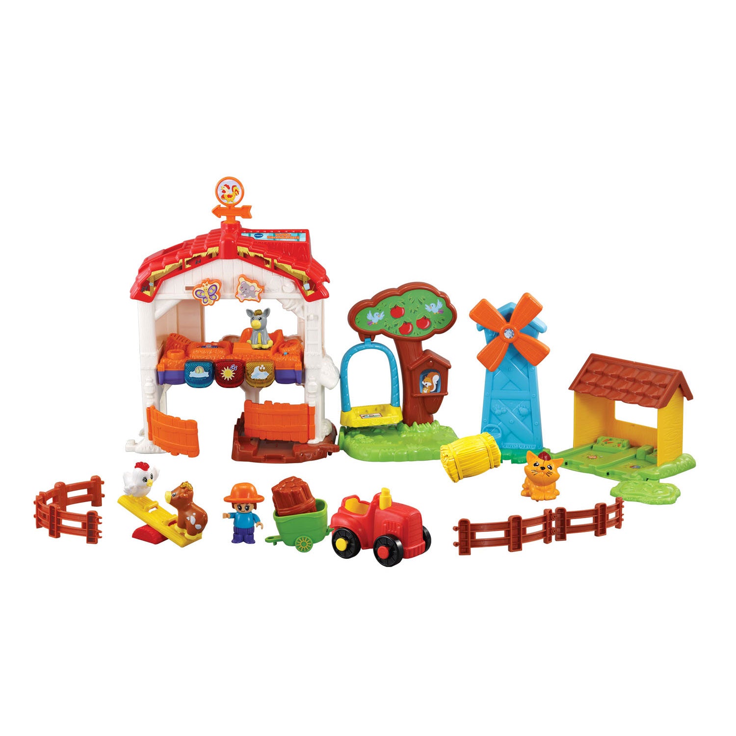 Vtech zoef zoef dieren - vrolijke dierenboerderij