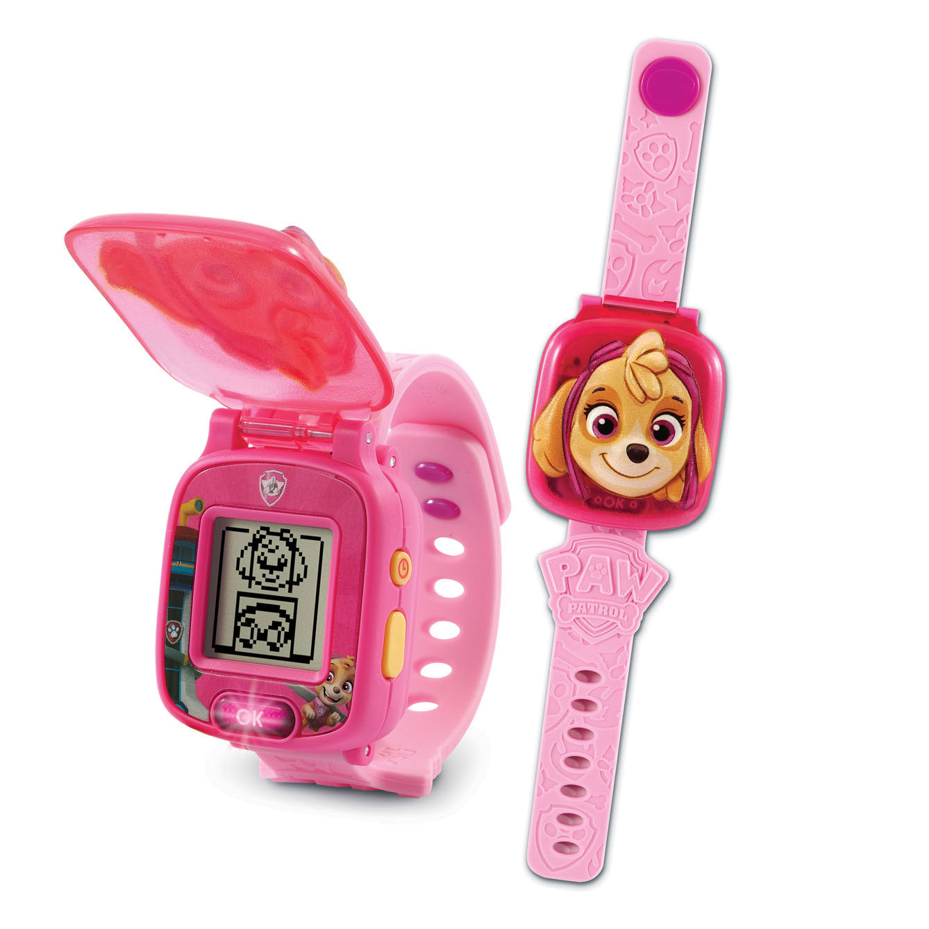 vtech paw patrol horloge - learning watch skye