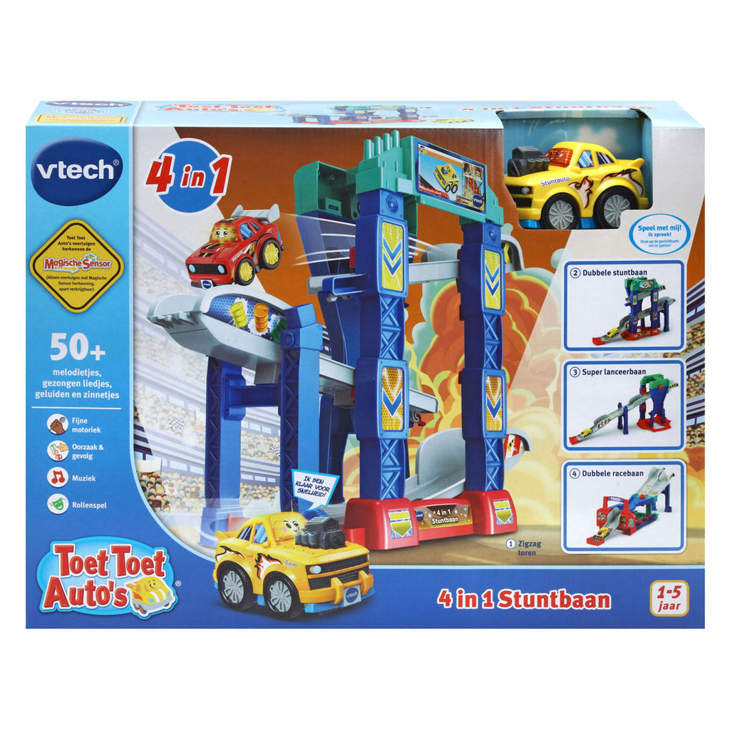 Vtech toet toet pro 4-in-1 stuntbaan