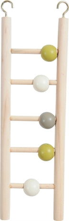 Zolux ladder hout 5 treden met kralen