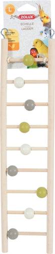 Zolux Ladder hout 9 treden met kralen