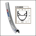 Rigida "Velg 28" (622) X-Plorer 36/14 Zilver (Geslepen)"