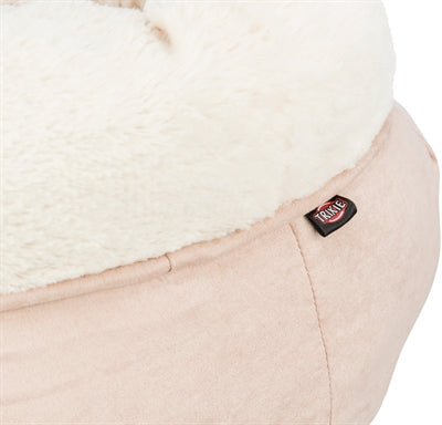 trixie kattenmand elsie velours beige