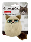Grumpy cat Knit pouncey cat toy