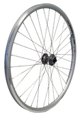 Kgs voorwiel 28 inch (622) velg zilver disc 6-bout uitval