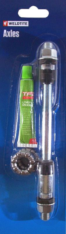 Weldtite tf2 voor- achteras 9,5x175mm + vet
