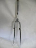 Voorvork 28 hybride chroom v-brake 240mm