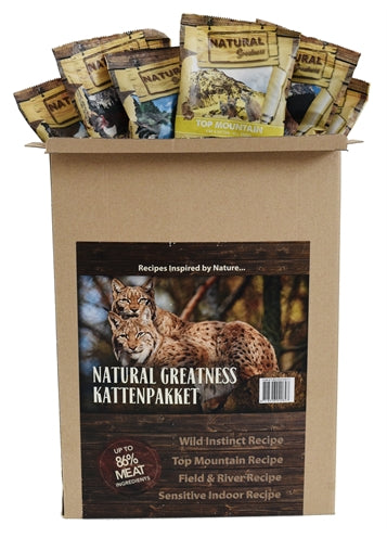 Natural greatness Kennismakingspakket kat