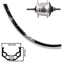"Achterwiel 28" (622) Zac19 Nexus 7 Rollerbrake Zwart"