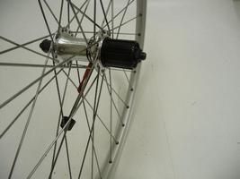 Achterwiel 26 (559) zac19 cassette 8 9sp qr zilver