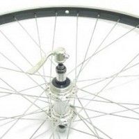 Achterwiel 26X1.75 Freewheel Alu Uitval Zwart