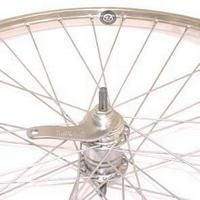 Achterwiel 28X11/2 Spaak 12 Rvs Shimano Remnaaf Zink Spaken