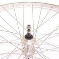 Achterwiel 28 (622) Alu Standaard Freewheel Zilver