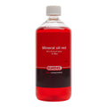Olie Elvedes rood mineraal vloeistof