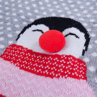 Cupid & comet Light up kersttrui pinguin